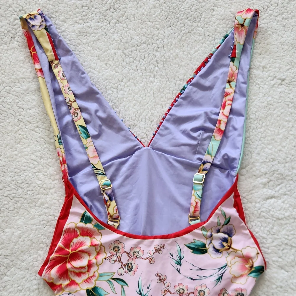 New!Agua Bendita Tulipa Korin One Piece Swimsuit‎